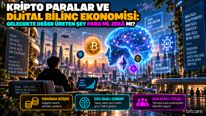 Kripto Paralar ve Dijital Bilinç Ekonomisi: Gelecekte Değer Üreten Şey Para mı, Zekâ mı?